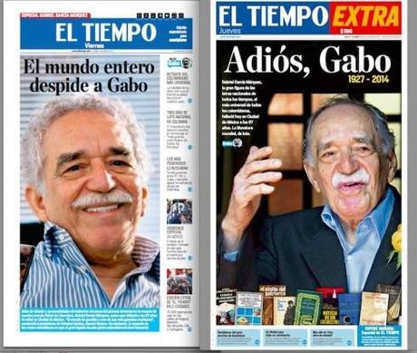 Garcia Marquez: Front pages and the death of the magician of magical realism