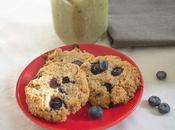 Blueberry, Almond Breakfast Cookies (#vegan, #LowGL, #sugarfree)