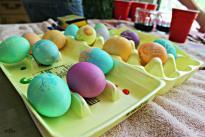Dying Easter Eggs + How to hard boil eggs