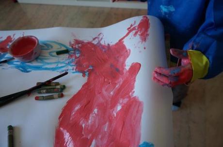 My Easter Bunnies – a no stress Easter Craft with a two year old Easter Crafts with toddlers, 24 month old craft, do it yourself crafts, mother son crafts, painting with a toddler, easter eggs with a toddler, easter egg painting with a two year old, two year old crafts, easy crafts, easy painting idea two year old