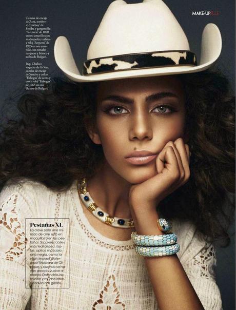 Marine Gaudin For Elle Magazine, Spain, April 2014