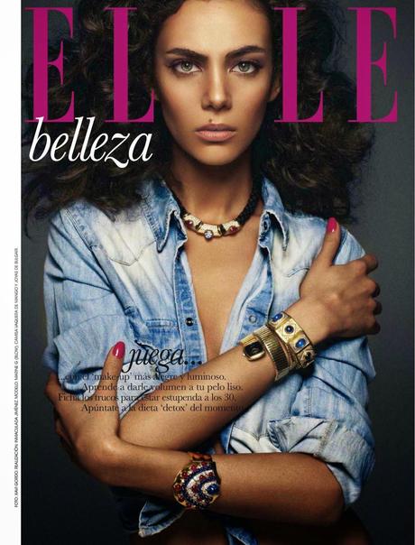 Marine Gaudin For Elle Magazine, Spain, April 2014