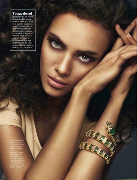 Marine Gaudin For Elle Magazine, Spain, April 2014