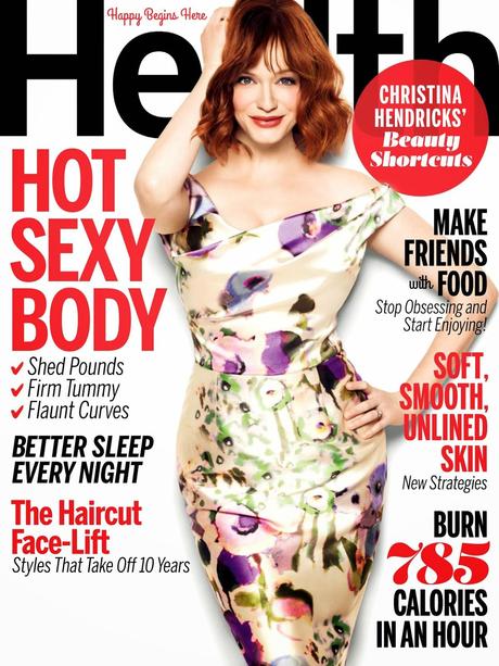 Christina Hendricks For Health Magazine, US, May 2014