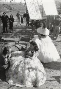 Vivien Leigh behind the scenes Gone With the Wind