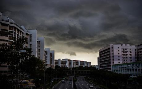 A tropical storm is about to eat Tampines Avenue 2