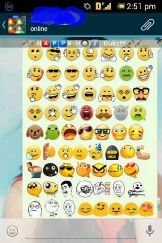 WhatsApp Smileys