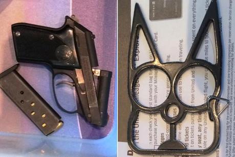 Bonehead busted with loaded gun at JFK checkpoint