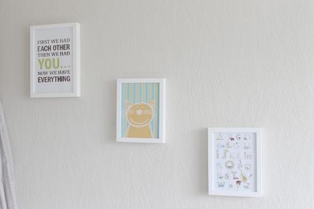 ikea frames, modern nursery, neutral nursery, nursery inspiration, grey-brown hemnes ikea, baby room, neutral babies room, house tour, modern decor, neutral house decor, 