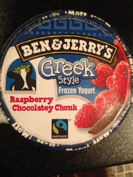 Ben & Jerry's Raspberry and Chocolate Chunk Greek Style Yogurt