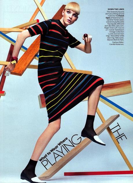 Caroline Trentini by Craig McDean for Vogue Magazine, US, May 2014