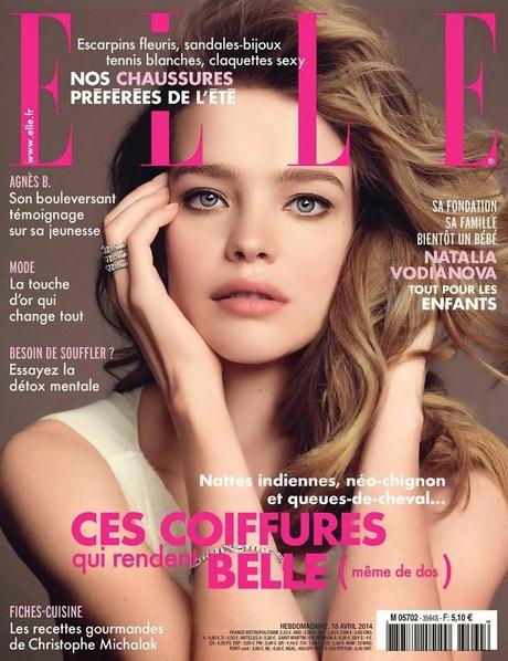 Natalia Vodianova for ELLE Magazine, France, April 2014