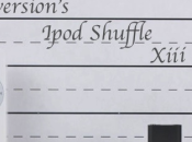 Ipod Shuffle XIII