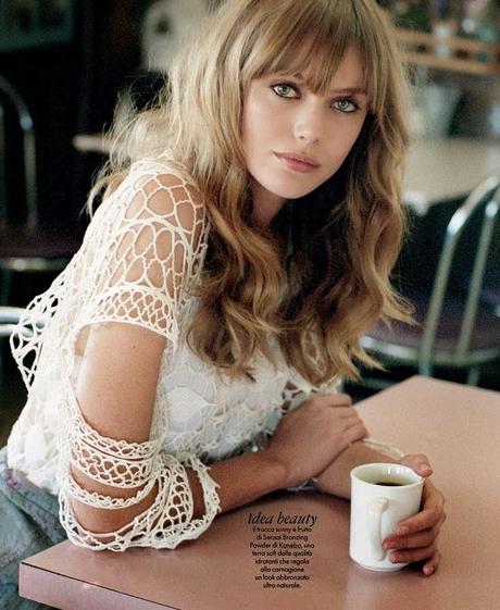 Frida Gustavsson by Matt Jones for Elle Magazine, Italia, May 2014