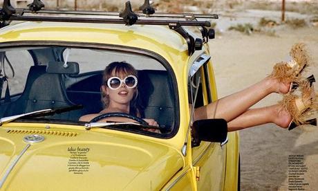 Frida Gustavsson by Matt Jones for Elle Magazine, Italia, May 2014