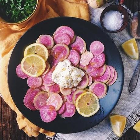 Watermelon Radish Salad
