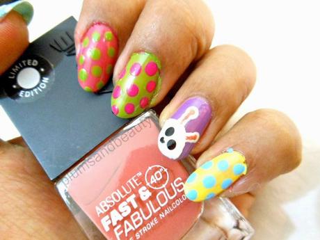 NOTD : Easter Day Nails #1