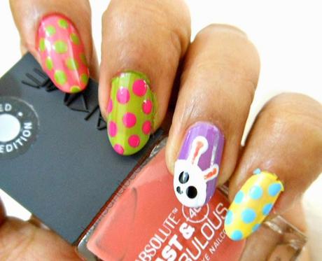 NOTD : Easter Day Nails #1