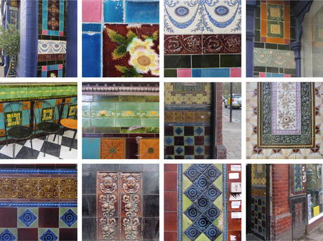 The tiles of Tottenham Lane and Hornsey
