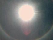 People Ranchi India Witnessed Huge Halo Formed Around Sun.