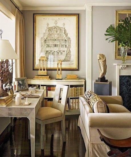 A Color Combination I Love; Gray, White and Beige