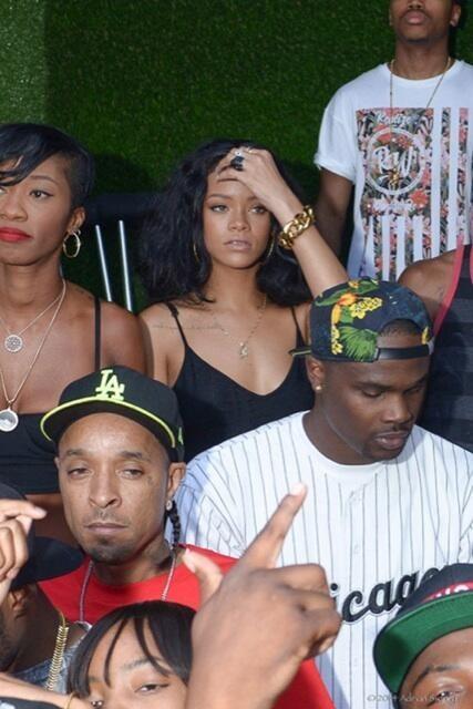 Rihanna Attends Lure Night Club