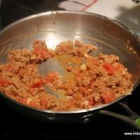 Shepherds pie in the making