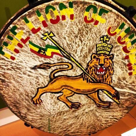 Lion of Judah Drum from Jamaica