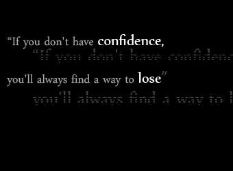 confidence quotes