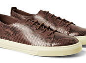 Luxe Low: Gucci Python Low-Top Sneakers