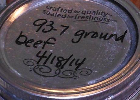 For the final step, I labeled my jars with the contents and the date processed.