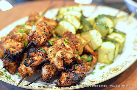 ~north african chicken skewers~