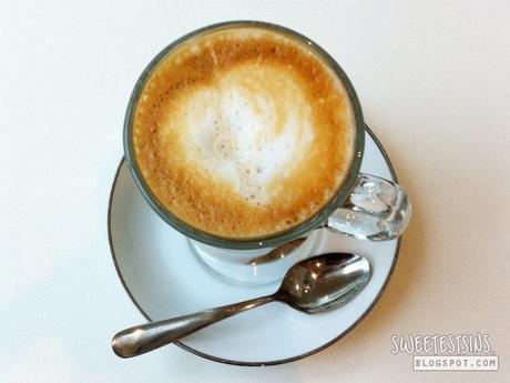Lady M Mille Crepes lady m latte