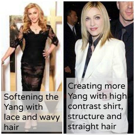 Madonna working the yang