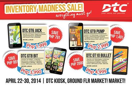 DTC Mega Inventory Sale