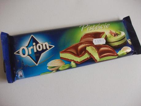 Nestlé Orion Pistachio Cream Bar (Czech) Review