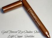 Gosh Forever Shadow Sticks Light Copper Swatches