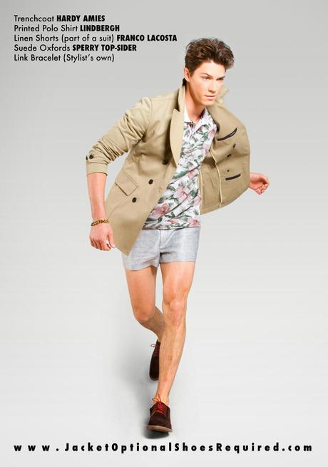 Spring?  It's About Time:  Spring Mens Fashion Editorial