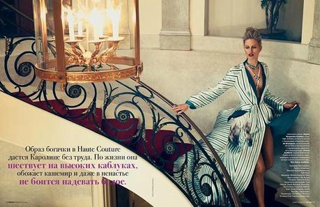 Karolina Kurkova for Tatler Russia by Norman Jean Roy