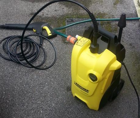 Cleaning outside made easy with Karcher