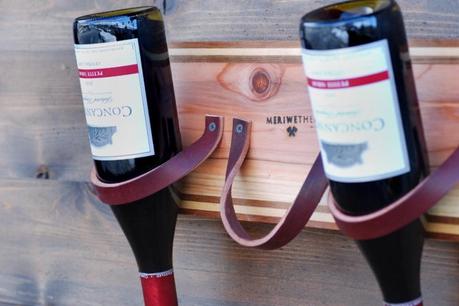 My Cedar and Leather Wine Rack Makes Me Sophisticated