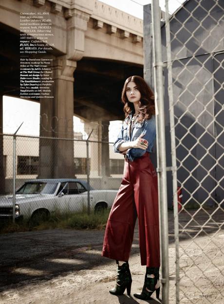 Antonina Vasylchenko By Carter Smith For Elle Magazine, May 2014