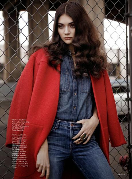 Antonina Vasylchenko By Carter Smith For Elle Magazine, May 2014