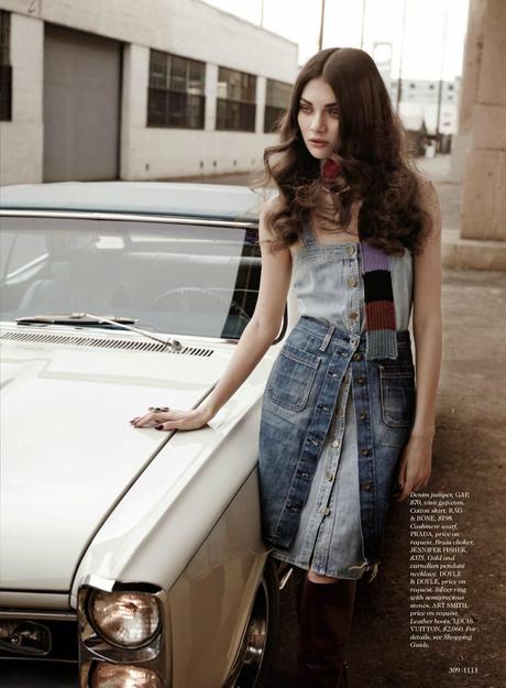 Antonina Vasylchenko By Carter Smith For Elle Magazine, May 2014