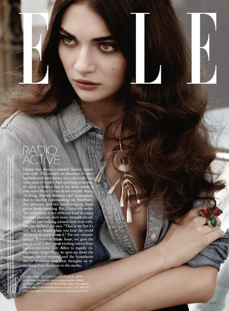 Antonina Vasylchenko By Carter Smith For Elle Magazine, May 2014