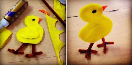 Felt Chicks