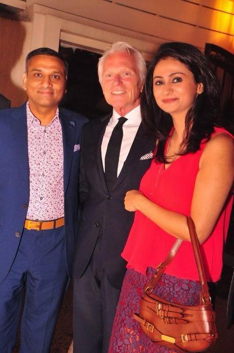 Sunil Agarwal, Enzo and Surabhi Negi - Zegna Evening at Dramz Lounge & Bar, New Delhi