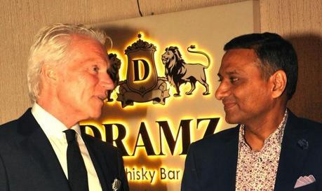 Enzo and Sunil Agarwal- Zegna Evening at Dramz Lounge & Bar, New Delhi