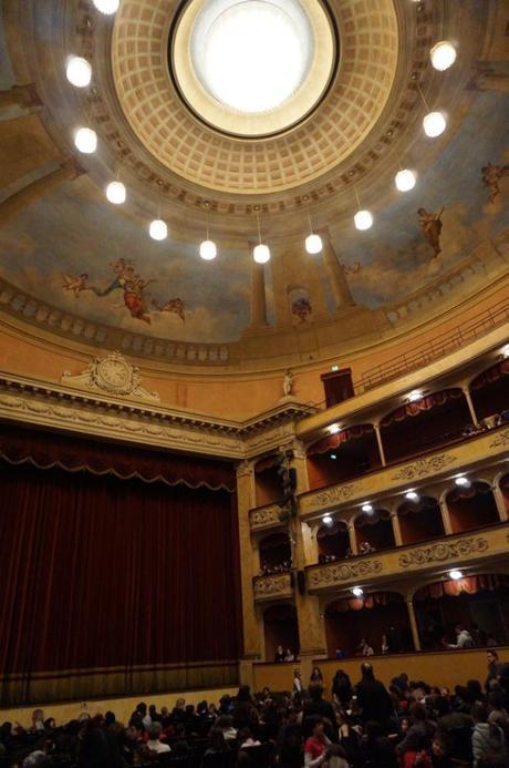 Teatro Storchi Modena, Modena Theatre, reasonstodress.com, Reasons to Dress, A theatrical performance at Modena's theatre,  historic theatre