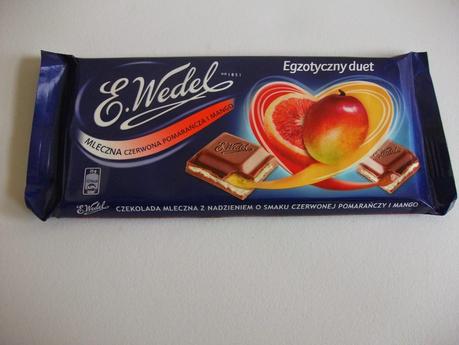 E Wedel Maxi Smak and Blood Orange & Mango Duet Bars - Polish chocolates Review